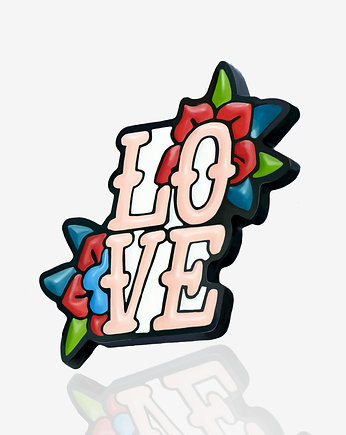 Pin napis "Love", PINSWEAR