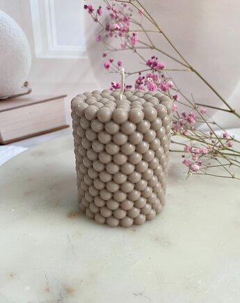 Świeca sojowa dekoracyjna "Bubbles" 60x75mm, Coccola JEWELLERY
