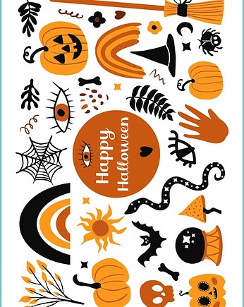 Tatuaż tymczasowy "Boho Halloween", Fotobloki and decor