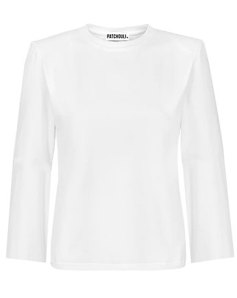 LONGSLEEVE PROUD white, Patchouli