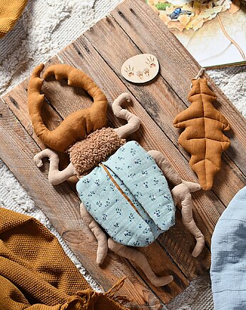 Sensoryczna maskotka Jelonek Rogacz, Vintage Garden