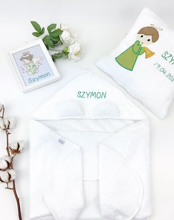 Prezent na chrzest dla chłopca, personalizowany prezent na chrzest, Enitka Sweet Baby Room