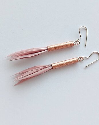 PIÓRKO kolczyki, Katarzyna Kaminska ART