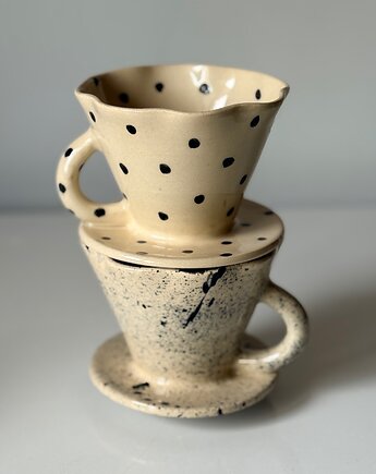 Dripper do kawy / wzór do wyboru, ewi_pottery
