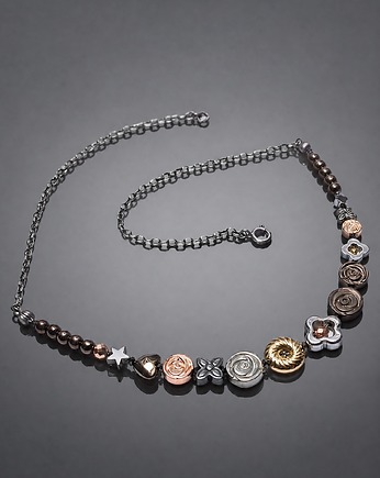 Colours mix vol. 11/rose gold / - choker, Katia i krokodyl
