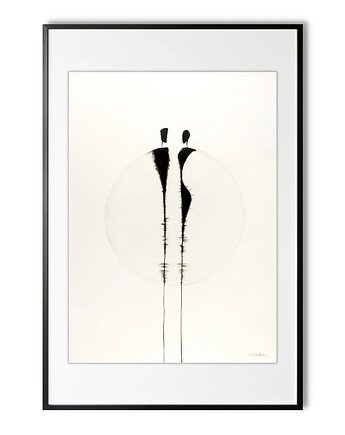 Obraz 50X70 cm wykonany ręcznie, MiniMalArt
