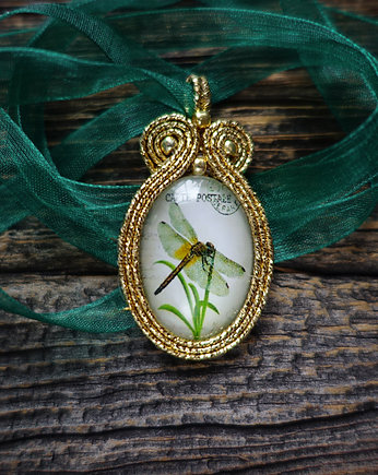 Wisiorek z ważką, Mró Soutache