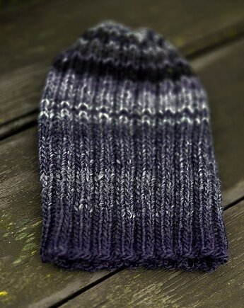 Grafity / czapka, agat handmade