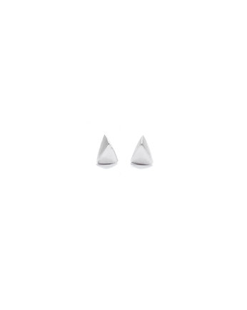 Kolczyki srebrne TRI MINI / satin silver earrings, Filimoniuk