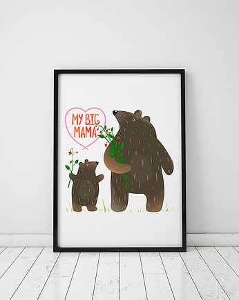 Plakat. Relacje - my big mama, misie, Love Life and Forest