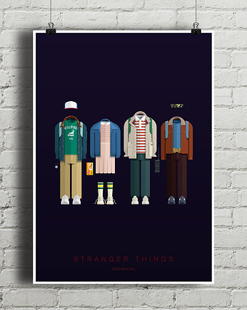 Plakat Stranger Things , minimalmill