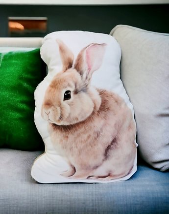 Poduszka królik przytulanka króliczek maskotka z królikiem, Uszyciuch