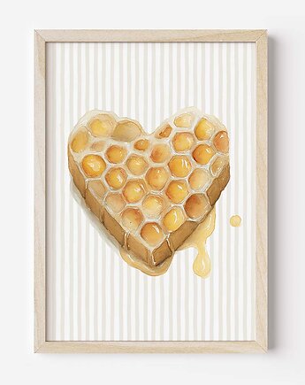 Plakat Na Ścianę Dla Dzieci Pszczółkowi Przyjaciele nr. 17, Dekoracjan