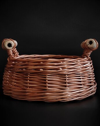 Wiklinowa miseczka z drewnianymi uchwytami, KOSZi