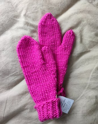 Rękawiczki wełniane z jednym palcem, magLIERIA