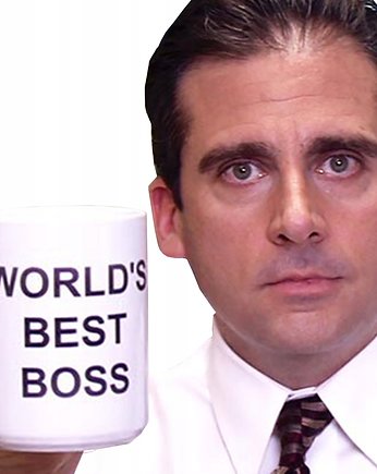 KUBEK 330ml The Office World's best Boss, OSOBY - Prezent dla siostry