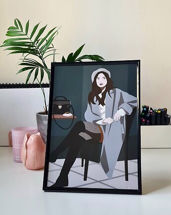 Cafe Bereciara, Burgundowe Rysunki