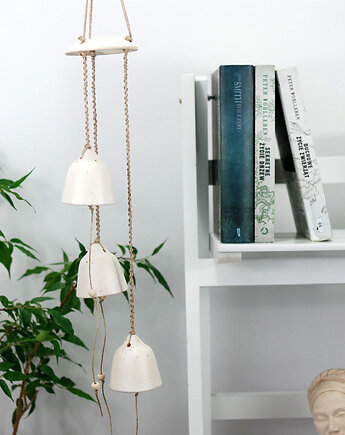 Wisząca dekoracja do salonu, sypialni, ogrodu - dzwonki wietrzne, 10FingersArt