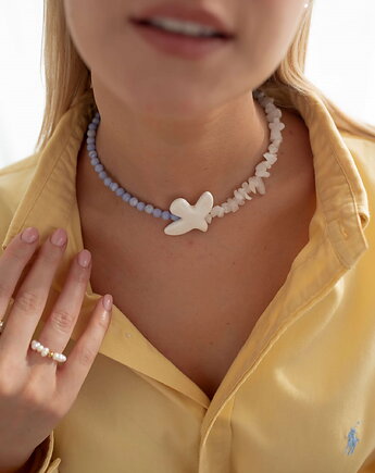 Delikatny choker z kwarcu, Paraiso