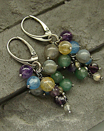 Kolczyki Letnie gronka, RayOfArt