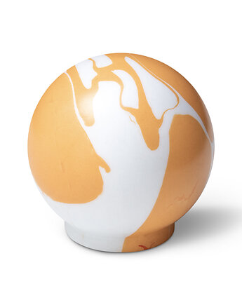 Duo White Orange - Gałka Ren, vince design