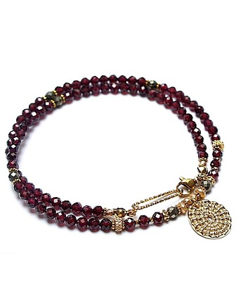 Granaty choker vol. 19 /19.02.26/- Szlachetna kolekcja, KiKa pracownia