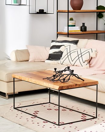 Dębowy stolik kawowy OSLO, Projekt Loft