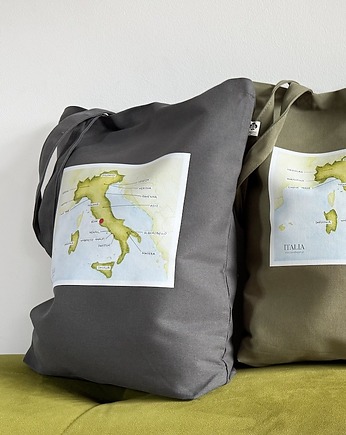 Torba Everyday Italy - antracyt, Travelling Art
