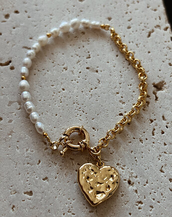 Bransoletka  Łańcuszek i Perły, Chmolowska Jewellery