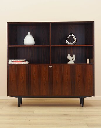 Regał palisandrowy, duński design, lata 70, produkcja: Hundevad, Przetwory design