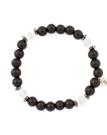 Męska bransoletka zodiakalna - Bliźnięta - Energia i Równowaga I, Kulka Bransoletki