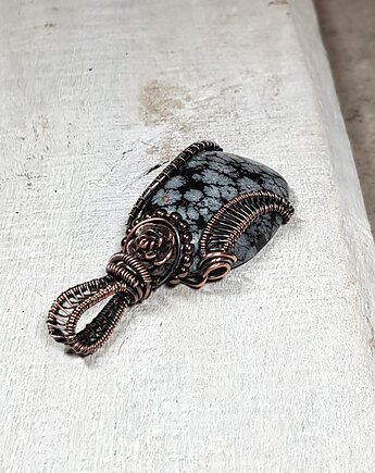 Obsydian śnieżny m241, JanArt