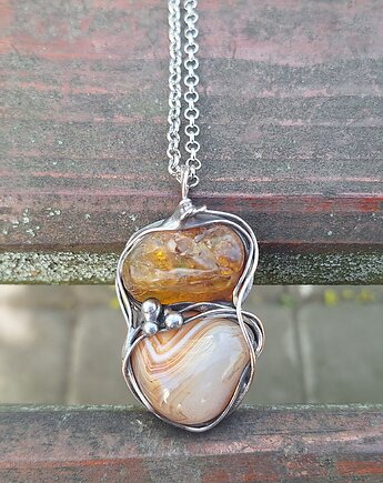 Połączenie - wisiorek, po drugiej stronie lustra