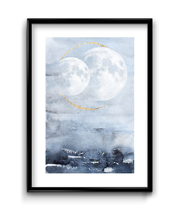 Plakat Dwa Księżyce, OSOBY - Prezent dla taty