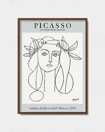 Plakat Pablo Picasso - Inspiracja, Pas De LArt