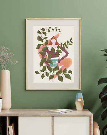 Plakat Plant, Kasia Słomiana