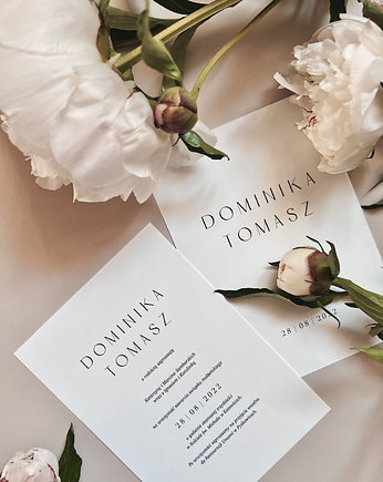 Zaproszenie ślubne Together, boho design