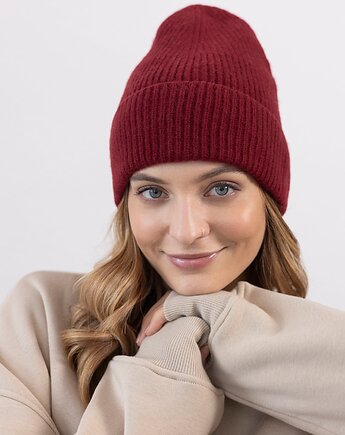Czapka Gentle Cashmere Bordo, MKTP