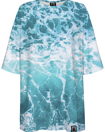 DR.CROW T-shirt Damski Oversize Waves, DrCrow
