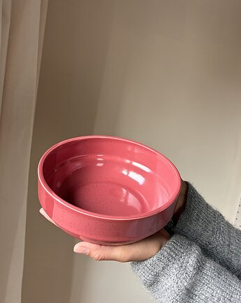 Miska  [wzór: malina ] 17 cm, FORMY PROSTE
