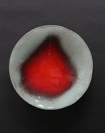 Talerz PATERA WULKAN BIAŁY 23 CM, MartaWojciechowska