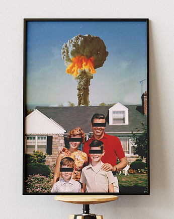 Plakat Sezon Na Grilla - Kolaż Fine Art, DAPIDOKA