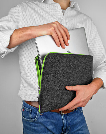 FILCOWE ETUI Na Laptop zielony zamek, purol design