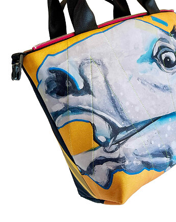 Art MIMA bag SHORT & Marcina Painty print, MIMAbags
