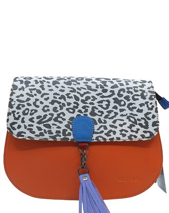 Torebka damska klasyczna odpinany wymienny chwost brelok OLIVKA, Olivka Warsaw