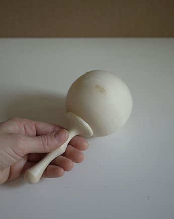 Drewniany marakas grzechotka, naniby