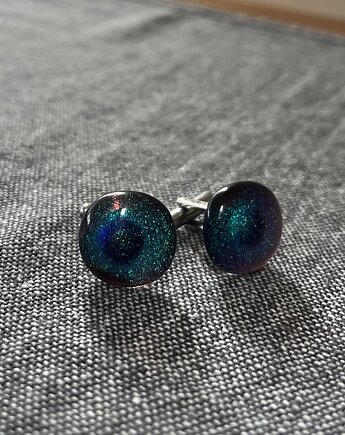 Sparkly cufflinks, funkyandchic