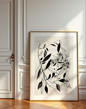Rysunek botaniczny  50x70 cm, Anita Tomala