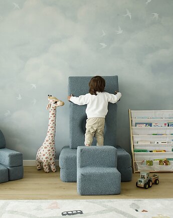 Schodki Playlo Montessori Niebieskie, Playlo