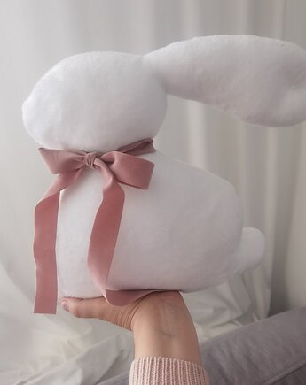 Poduszka ozdobna - maskotka personalizowana - królik (kolory), Little Angels